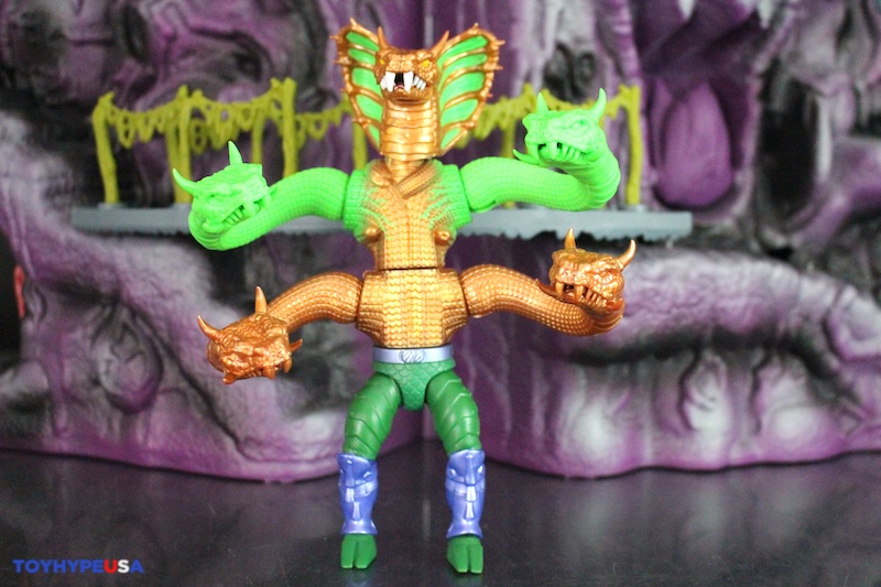 Mattel Turtles Of Grayskull King Hiss Deluxe Figure