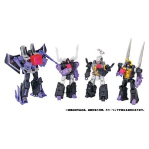 Takara-Tomy Transformers Dramatic Capture Series Decepticons Part 2 (Skywarp & Insecticon Trio) Figure