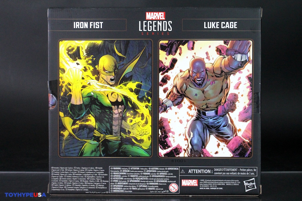 Hasbro Marvel Legends The New Avengers Iron Fist & Luke Cage Figures Review