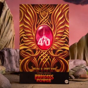 Mattel - Masters of the Universe Origins 40th Anniversary She-Ra & Swift Wind Figure 2-Pack
