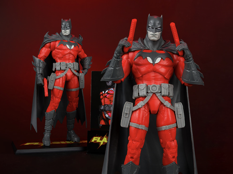 McFarlane Toys DC Multiverse Flashpoint Batman (Thomas Wayne) Limited Black & White Accent Edition Figure