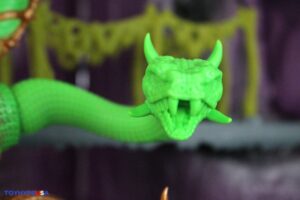 Mattel Turtles Of Grayskull King Hiss Deluxe Figure