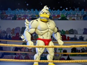 NECA Toys Teenage Mutant Ninja Turtles Adventures Stump Wrestling Ace Duck (Archie Comics) Action Figure