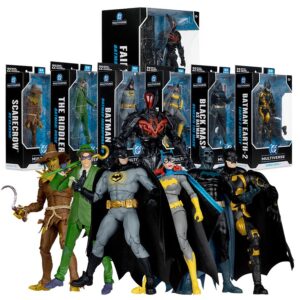 McFarlane Toys DC Multiverse Batman Incorporated, The Riddler, Black Mask, Batman Earth-2, Batgirl & Scarecrow Figures Pre-Orders