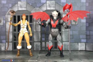 Mattel – Masters of the Universe Masterverse New Eternia Teela & Hordak Figures
