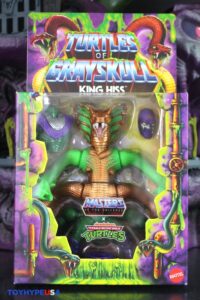 Mattel Turtles Of Grayskull King Hiss Deluxe Figure