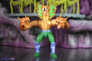 Mattel Turtles Of Grayskull King Hiss Deluxe Figure