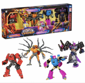 Hasbro Transformers Legacy United 4-Figure Versus Multipack Figures