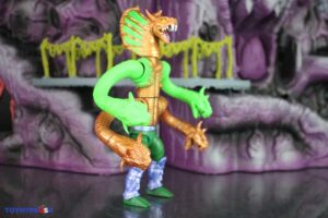 Mattel Turtles Of Grayskull King Hiss Deluxe Figure