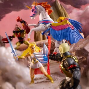 Mattel - Masters of the Universe Origins 40th Anniversary She-Ra & Swift Wind Figure 2-Pack