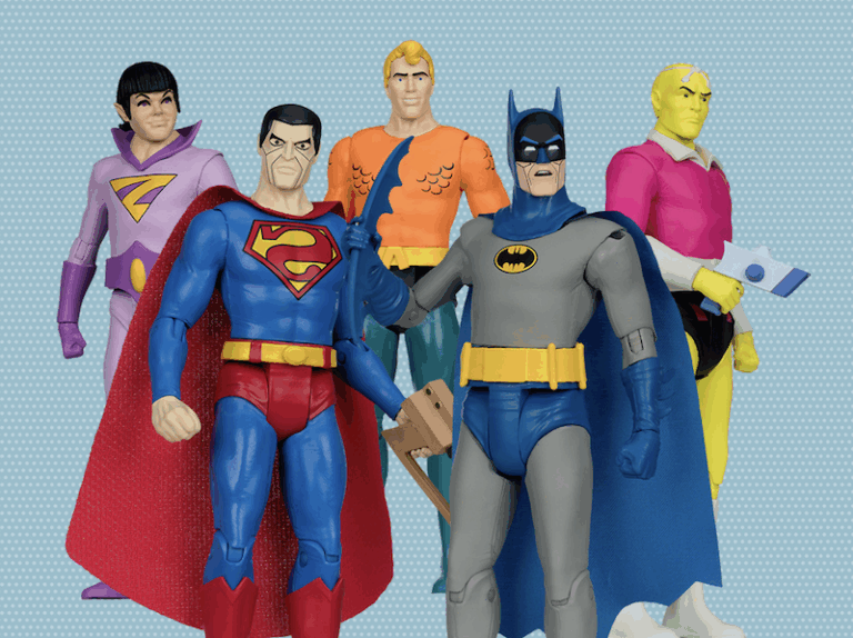 McFarlane Toys DC Super Friends Toyman 6-in Retro Action Figure