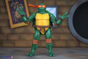 Super7 Teenage Mutant Ninja Turtles ULTIMATES! 2003 Michelangelo Figure 