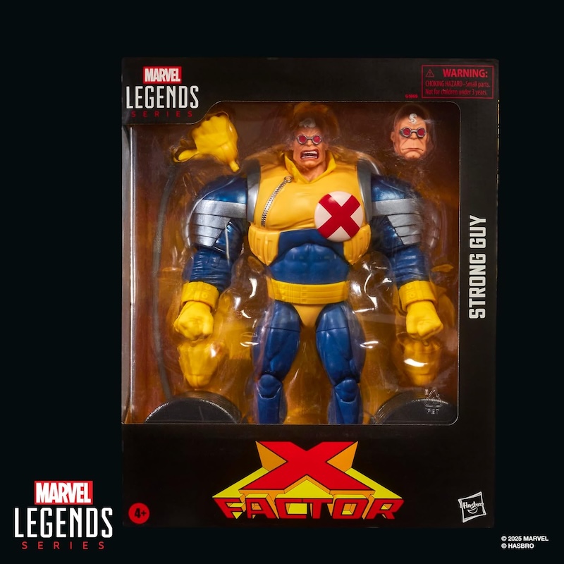 Hasbro Marvel Legends 6" Maximum Series X-Factor Strong Guy Figure