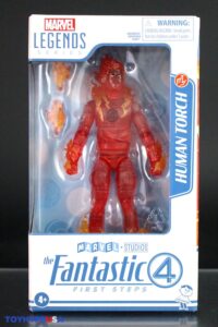 Hasbro Marvel Legends Fantastic Four First Steps Human Torch & Silver Surfer Figures