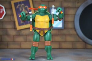 Super7 Teenage Mutant Ninja Turtles ULTIMATES! 2003 Michelangelo Figure 