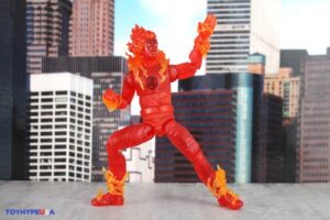 Hasbro Marvel Legends Fantastic Four First Steps Human Torch & Silver Surfer Figures