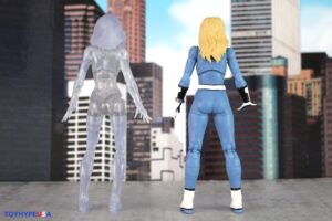 Hasbro Marvel Legends Fantastic Four First Steps Mister Fantastic & Invisible Woman Figures