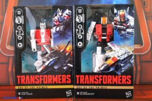 Hasbro Transformers Age of the Primes Aerialbot Air Raid & Slingshot Figures