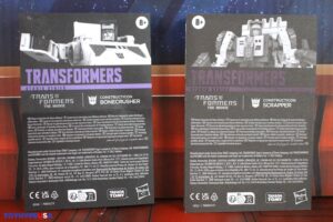 Hasbro Transformers Studio Series '86 Constructicons Bonecrusher & Scrapper Figures