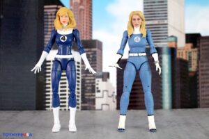 Hasbro Marvel Legends Fantastic Four First Steps Mister Fantastic & Invisible Woman Figures