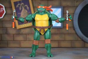 Super7 Teenage Mutant Ninja Turtles ULTIMATES! 2003 Michelangelo Figure 
