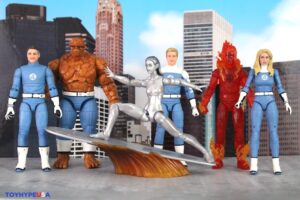 Hasbro Marvel Legends Fantastic Four First Steps Human Torch & Silver Surfer Figures