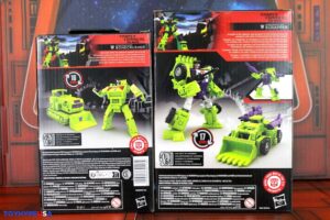 Hasbro Transformers Studio Series '86 Constructicons Bonecrusher & Scrapper Figures