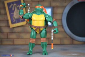 Super7 Teenage Mutant Ninja Turtles ULTIMATES! 2003 Michelangelo Figure 