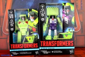 Hasbro Transformers Studio Series '86 Constructicons Bonecrusher & Scrapper Figures