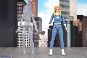 Hasbro Marvel Legends Fantastic Four First Steps Mister Fantastic & Invisible Woman Figures
