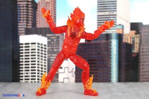 Hasbro Marvel Legends Fantastic Four First Steps Human Torch & Silver Surfer Figures