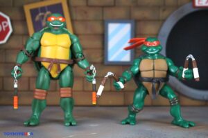 Super7 Teenage Mutant Ninja Turtles ULTIMATES! 2003 Michelangelo Figure 