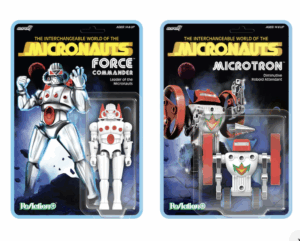 Super7 Micronauts ReAction+ Wave 2 - Microtron & Force Commander Figures