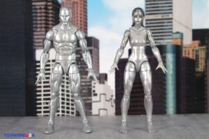 Hasbro Marvel Legends Fantastic Four First Steps Human Torch & Silver Surfer Figures