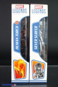 Hasbro Marvel Legends Fantastic Four First Steps Human Torch & Silver Surfer Figures