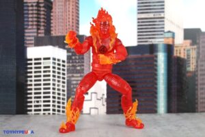 Hasbro Marvel Legends Fantastic Four First Steps Human Torch & Silver Surfer Figures