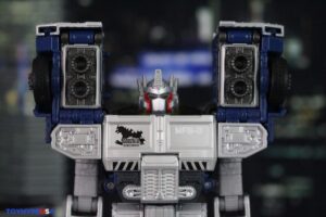Takara-Tomy Transformers x Godzilla Synergenex Series Optimus Prime Type MSF-3 Kiryu Figure