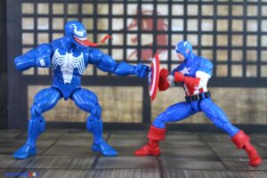 Hasbro Marvel Legends Series Gamerverse Captain America Vs. Venom Figures