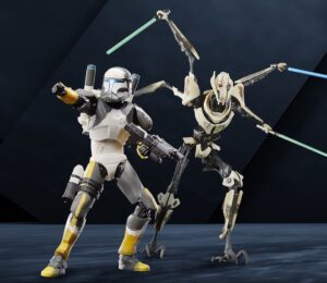 Hasbro Star Wars The Black Series 6" Scorch & Grievous Figures