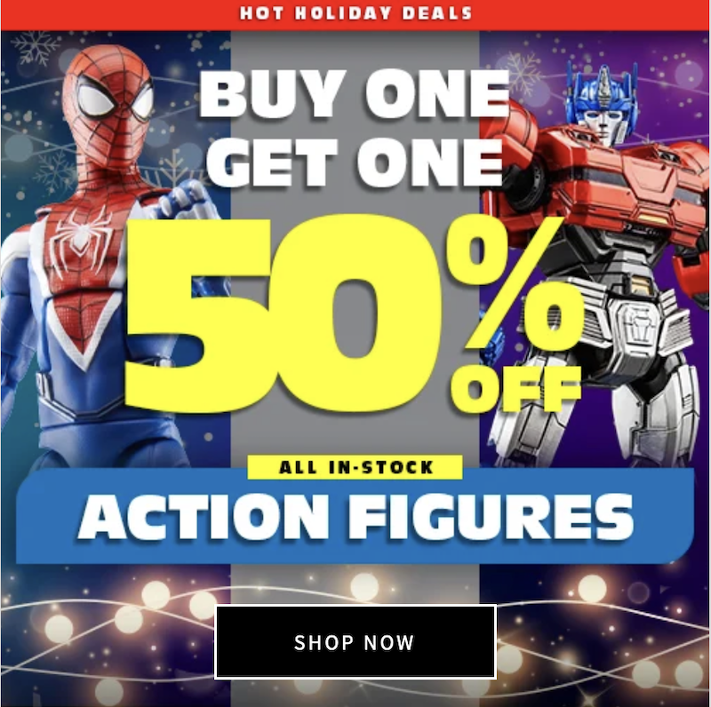 Entertainment Earth Offers Black Friday 2025 Sales