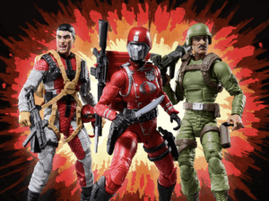 Hasbro G.I. Joe Classified Series 6" Retro David 'CrazyLegs' Thomas, Rafael 'Zap' Melendez & Cobra Crimson Guard (Female) Figures Pre-Orders