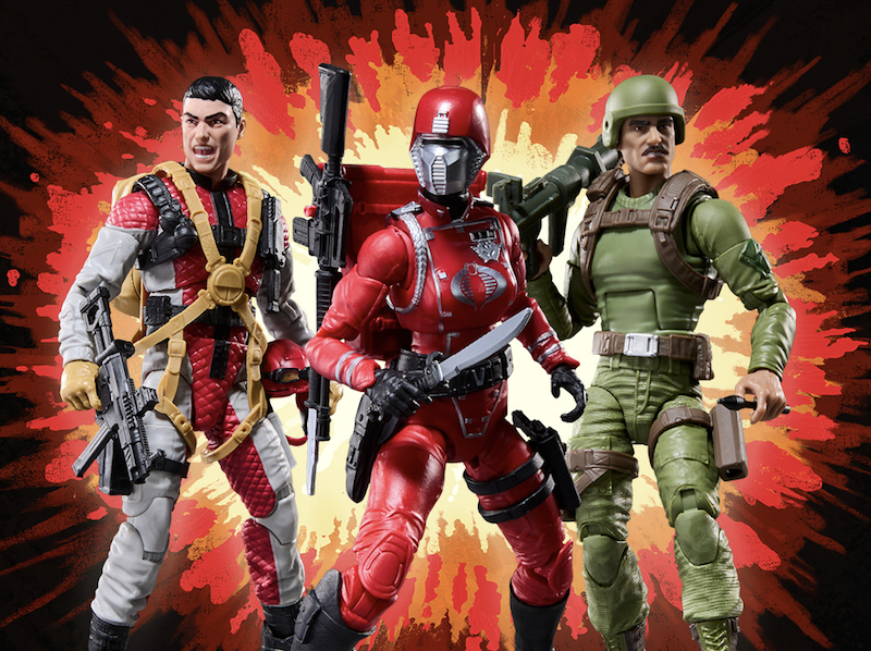 Hasbro G.I. Joe Classified Series 6" Retro David 'CrazyLegs' Thomas, Rafael 'Zap' Melendez & Cobra Crimson Guard (Female) Figures Pre-Orders