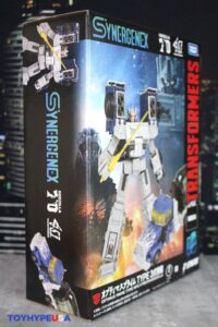 Takara-Tomy Transformers x Godzilla Synergenex Series Optimus Prime Type MSF-3 Kiryu Figure