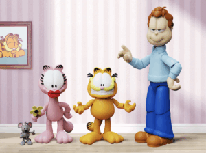 Boss Fight Studio Garfield - Arlene, Garfield (version 2), & Jon Arbuckle (Deluxe) Figures