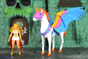 Mattel – Masters of the Universe Origins 40th Anniversary She-Ra & Swift Wind Figure 2-Pack