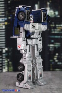 Takara-Tomy Transformers x Godzilla Synergenex Series Optimus Prime Type MSF-3 Kiryu Figure