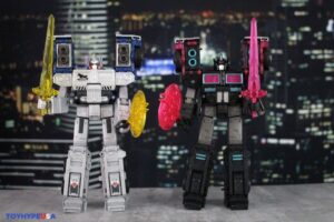 Takara-Tomy Transformers x Godzilla Synergenex Series Optimus Prime Type MSF-3 Kiryu Figure