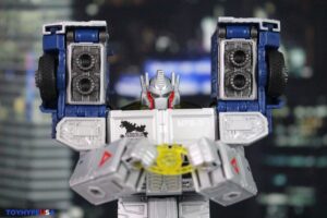 Takara-Tomy Transformers x Godzilla Synergenex Series Optimus Prime Type MSF-3 Kiryu Figure
