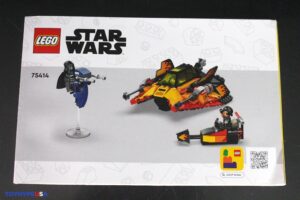 LEGO Star Wars 75414 The Force Burner Snowspeeder Set