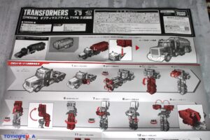 Takara-Tomy Transformers x Godzilla Synergenex Series Optimus Prime Type MSF-3 Kiryu Figure